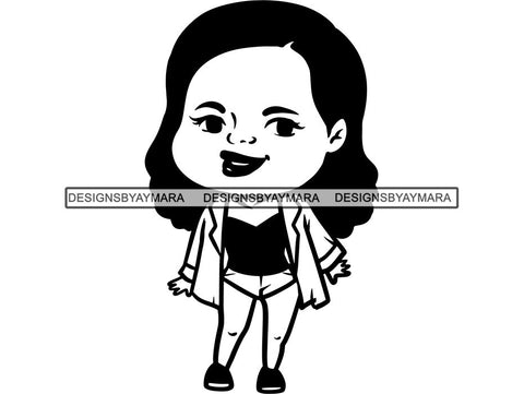 Cute Fabulous Ladies SVG Cut Files For Silhouette and Cricut