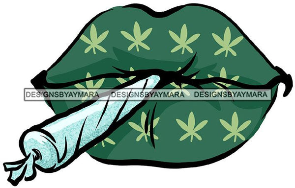 Marijuana Smoking Pot Joint Blunt Stoned High Life Weed Leaf Grass Relax Chill SVG Cutting Files