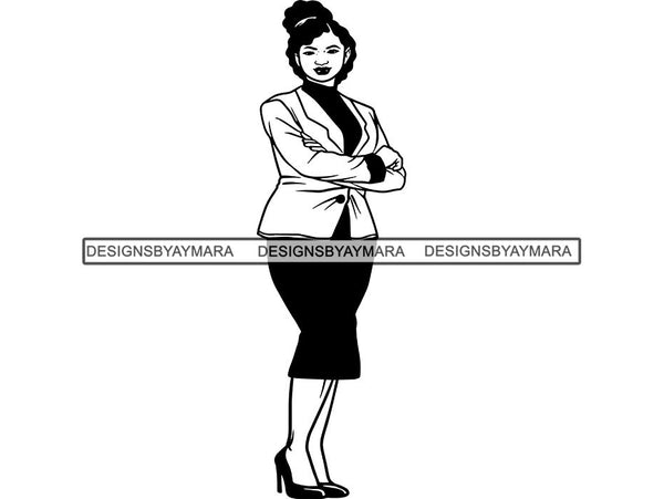 Classy Boss Lady SVG Cut Files for Silhouette and Cricut