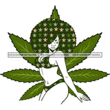 Weed Leaf Dope Cannabis Medical Marijuana Joint Blunt High Life SVG Cutting Files