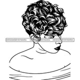 Afro Lady Black Goddess Melanin Dark Latina Morena SVG Files For Cutting and More!