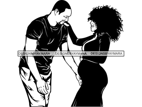 Black Couple Goals SVG  Relationship African Ethnicity Strong Family Falling in Love Happiness Young Adult EPS .PNG Vector Clipart Cricut Circuit Cut Cutting