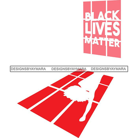 Black Lives Matter Humanity Social Protest Justice Black-Owned Businesses SVG PNG JPG Vector Cutting Files