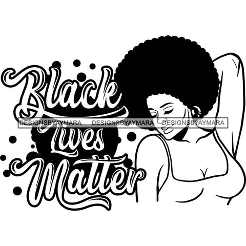 Black Lives Matter Humanity Social Protest Justice Racism Movement SVG PNG JPG Vector Cutting Files