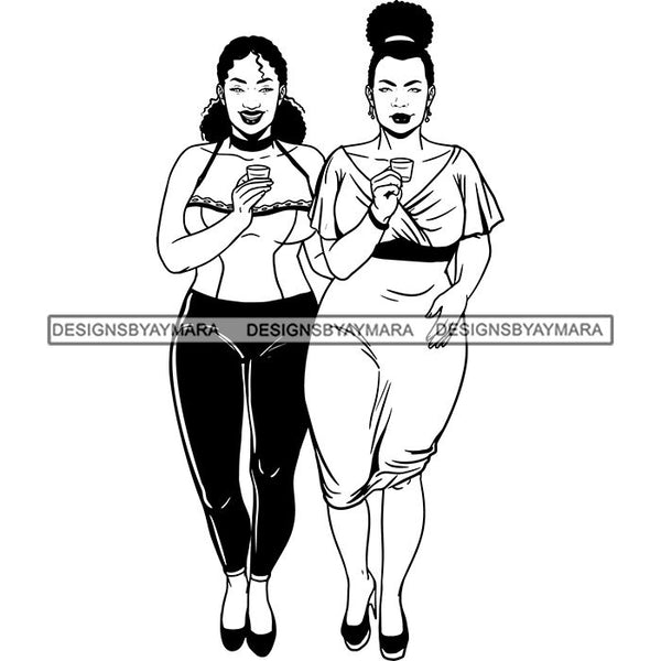 Best Friends Forever Girls Women Ladies Buddy Sister Girlfriends SVG Files For Cutting and More!