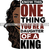 Afro Woman Half Face Life Quotes SVG Cutting Files For Silhouette and Cricut and More!