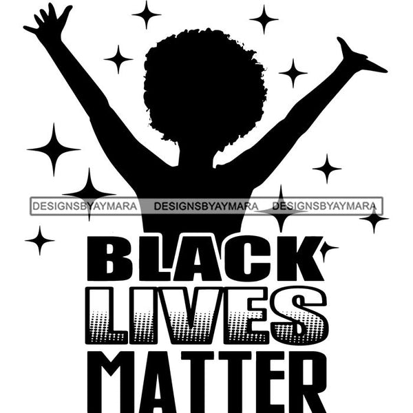 Black Lives Matter Humanity Social Protest Justice Black-Owned Businesses SVG PNG JPG Vector Cutting Files