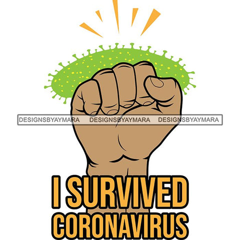 Coronavirus Medical Epidemic Disease Virus Health Pandemic Illness Quotes SVG Cutting Files