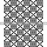 Kente African Pattern African American Culture SVG Cutting Files For Cricut and Silhouette