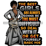 Afro Lola Boss Fashion Diva Glamour Gangster Quotes .SVG Cutting Files For Silhouette and Cricut and More!