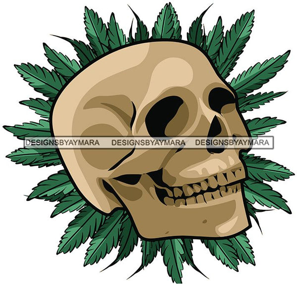 Marijuana Pot Head Rasta 420 Cannabis Weed Leaf Grass Joint Blunt Stoned High Life SVG Cutting Files