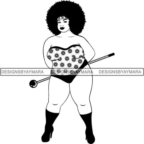 Afro Woman SVG Goddess Dope Diva Melanin .SVG Cut Files For Silhouette and Cricut