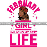 February Birthday Queen SVG Cutting Files For Cricut and More.