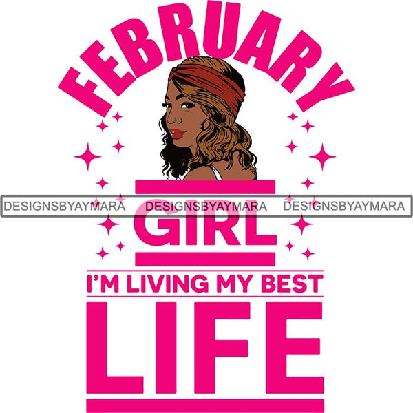 February Birthday Queen SVG Cutting Files For Cricut and More.