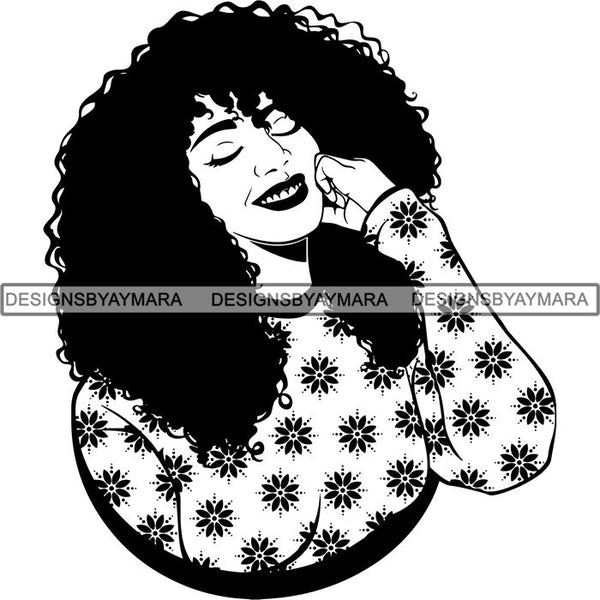 Afro Woman SVG Goddess Dope Diva Melanin .SVG Cut Files For Silhouette and Cricut