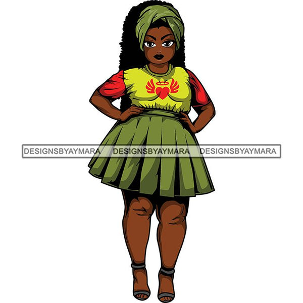 Afro Thick Classy Lola Boss Lady .SVG Cutting Files For Silhouette and Cricut and More!