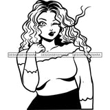 Woman Smoking Pot Joint Blunt Stoned High Life Weed Leaf Marijuana Grass Relax Chill SVG Cutting Files