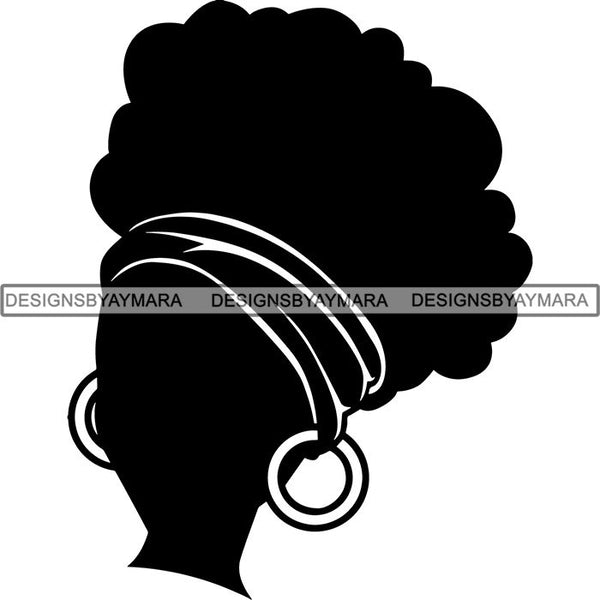 Afro Fairy Fantasy Magic SVG Cut Files For Silhouette and Cricut