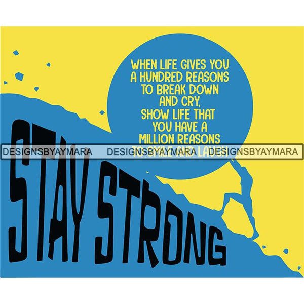 Stay Strong Bahamas SVG Cutting Files For Silhouette Cricut and More