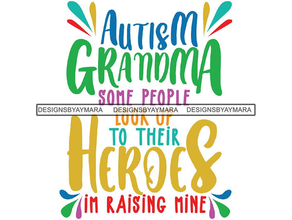 Autism Awareness Quotes PNG File For Print