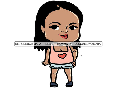 Cute Fabulous Ladies PNG Files For Print