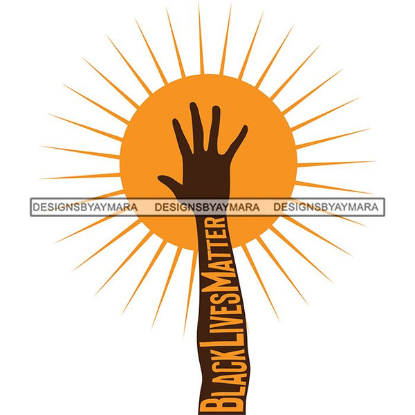 Black Lives Matter Humanity Social Protest Justice Black-Owned Businesses SVG PNG JPG Vector Cutting Files