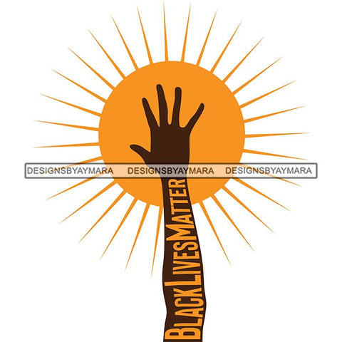 Black Lives Matter Humanity Social Protest Justice Black-Owned Businesses SVG PNG JPG Vector Cutting Files