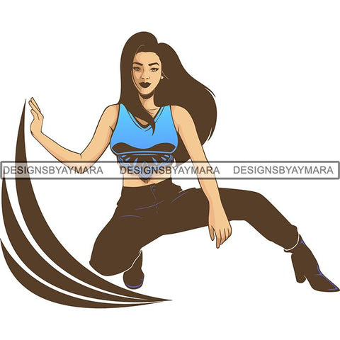 Afro Beautiful Woman Goddess Diva Classy Lady .SVG Cut Files For Silhouette and Cricut