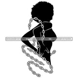 Sensual African Erotic Goddess Safari Savanna Africa Exotic Nature SVG Cutting Files.