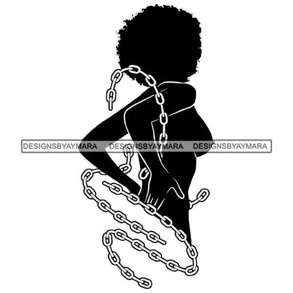 Sensual African Erotic Goddess Safari Savanna Africa Exotic Nature SVG Cutting Files.