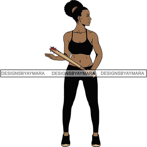 Afro Black Woman Halloween SVG Cutting Files For Silhouette Cricut and More