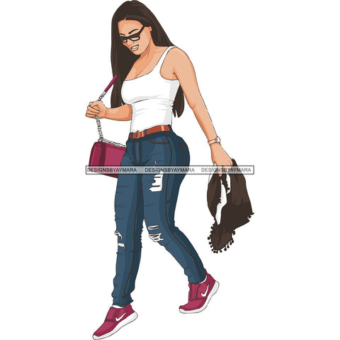 Afro Woman SVG Melanin Nubian Color Cutting Files