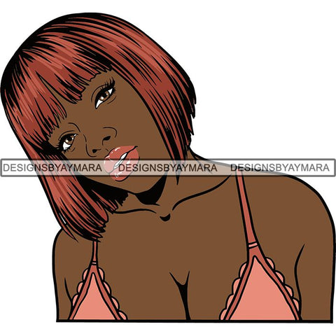 Afro Woman Nubian Melanin Popping Unique Design SVG Cutting Files For Silhouette Cricut and More