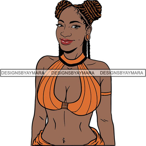 Afro Latina Woman SVG Cutting Files For Silhouette Cricut and More
