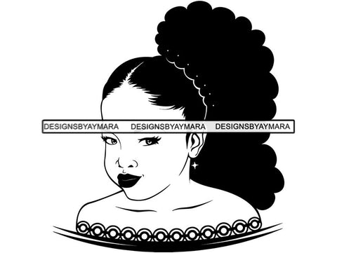 African Baby Girl Happy Infant Cheerful Childhood Innocence Joy Love .SVG .EPS .PNG Vector Clipart Cricut Circuit Cut Cutting