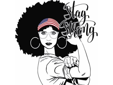 Afro Beautiful Black Woman SVG African American Ethnicity Afro Puffy Hairstyle Beauty Salon Queen Diva Classy Lady  Beautiful People Beauty Salon Princess