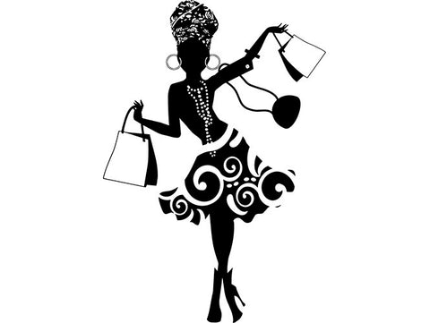 Afro Beautiful Black Woman SVG African American Ethnicity Afro Puffy Hairstyle Beauty Salon Queen Diva Classy Lady  Beautiful People Beauty Salon Princess