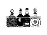 Louis Black Pearl Alcohol Cognac Bottle Box Glass Bourbon Drink Beverage Expensive Liquor Brandy .PNG .SVG Clipart Vector Cricut Cut Cutting