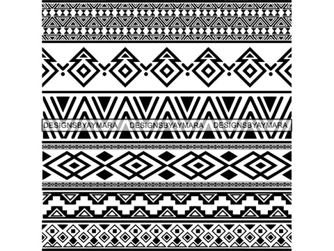 Navajo Tribe Tattoo Style Ink Design Pattern Native American Indian Traditional Culture Template  .SVG .EPS .PNG Vector Space Clipart Digital Download Circuit Cut Cutting