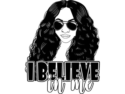 Afro Woman SVG Free Cut Files For Silhouettes and Cricut
