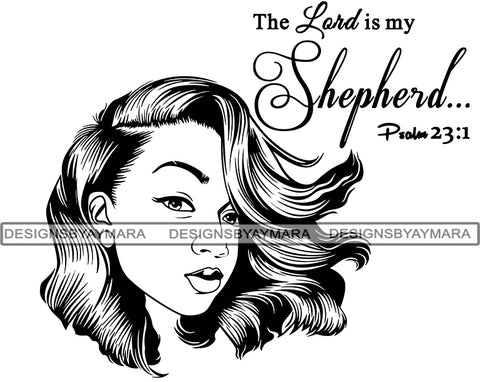 Afro Beautiful Black Woman SVG African American Ethnicity Queen Diva Classy Lady  .SVG .EPS .PNG Vector Clipart  Cricut Circuit Cut Cutting