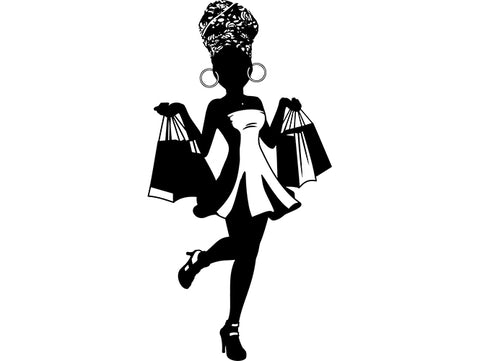 Afro Beautiful Black Woman SVG African American Ethnicity Afro Puffy Hairstyle Beauty Salon Queen Diva Classy Lady  Beautiful People Beauty Salon Princess