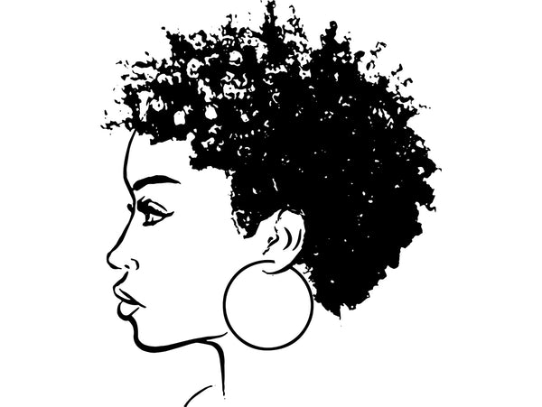 African American Woman Goddess SVG Files For Cutting and More ...