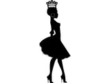 Black Queen SVG For Silhouette and Cutting File