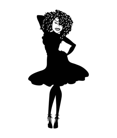 Afro Beautiful Black Woman SVG African American Ethnicity Afro Puffy Hairstyle Beauty Salon Queen Diva Classy Lady  Beautiful People Beauty Salon Princess