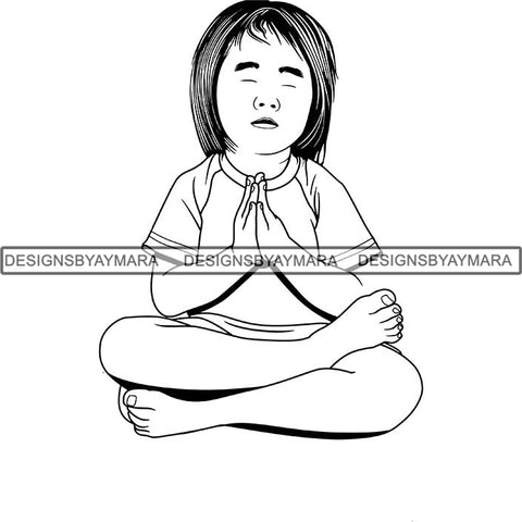 Baby Boy Praying Innocence Child Cute Little Guy Infant Love Adorable .SVG .EPS .PNG Vector Clipart Digital Download Circuit Cut Cutting