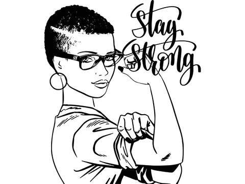 Afro Beautiful Black Woman SVG African American Ethnicity Afro Puffy Hairstyle Beauty Salon Queen Diva Classy Lady  Beautiful People Beauty Salon Princess