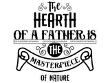 The heart of a Father SVG Quotes