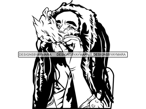 Man Smoking Blunt Weed Cannabis 420 Medical Marijuana Mary Jane Pot Stone High Life Smoker Smoking Smoke 420 Drug .SVG .EPS .PNG Vector Clipart Digital Download Circuit Cut Cutting